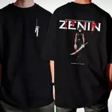 camisa de anime jujutsu zenin unissex (100%algodão)