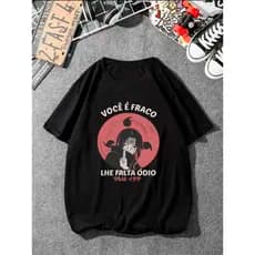 Camiseta Itachi 2 Anime  100% Algodão Unissex - Envio em 24H