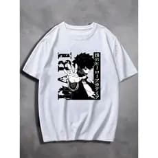 Camiseta básica Dabi Anime  100% Algodão  - Envio Rápido