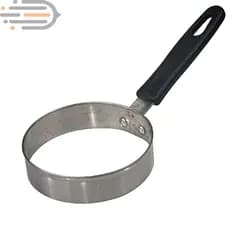 Anel Modelador De Ovo Aço Inox 11cm | Forma Redondo Hambúrguer Panqueca Prático Fácil Limpar