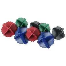 Jogo 4 Esferas de Lavar Roupas PVC | Bola Bate Roupa Máquina Limpeza Profunda Sustentável