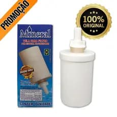 Vela Para Filtro Barro Purificador Gravidade 100% Mineral Universal Cerâmica Alta Filtragem