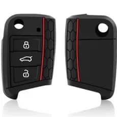Capa De Silicone Protetora Para Chave Carro Automotiva Vários Modelos Canivete Presencial