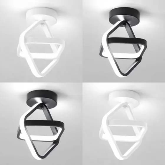 Luminária De Teto Led Decoração Minimalista Moderno Pendente Lustre Plafon para Sala Quarto