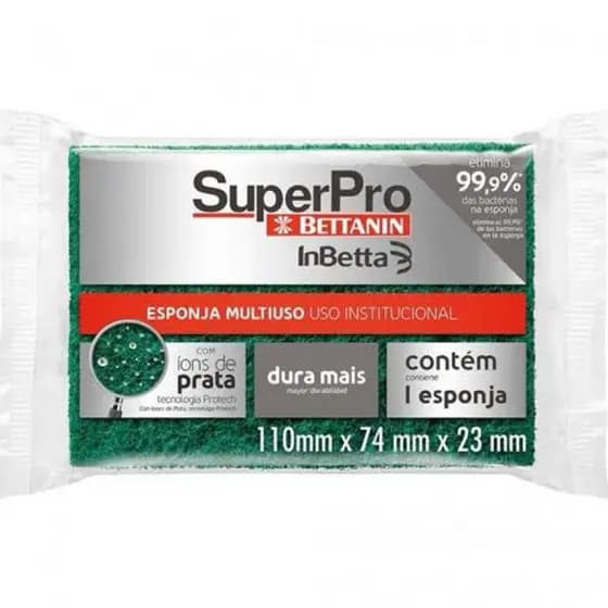 Esponja Multiuso P/ Louça /C Ions de Prata Esfrebom