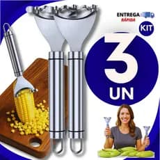 Debulhadores de Milho em Aço Inox – Corte Rápido e Seguro | Profissional, Resistente e Fácil de Usar