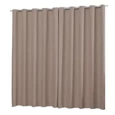 Cortina Para Sala Blackout Tecido Liso 4 X 2,40/2,50/2,60/2,80 Para Varão