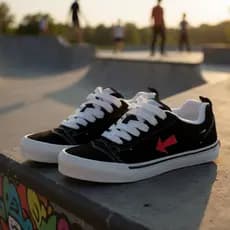 Tênis Sk8 Masculino Feminino Casual Cheio e cadarço grosso