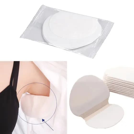 Kit Pares De Almofadas Protetoras Axilas Antissuor Anti Suor