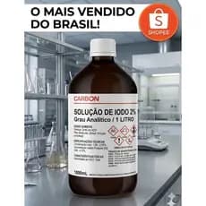IODO SOLUÇÃO AQUOSA 2% - 1000ML