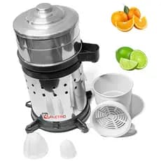 Espremedor Extrator  Industrial em Inox Laranja Sucos Frutas Bivolt Cozinhas Bares e Restaurantes