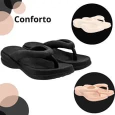 Kit Tamanco Feminino Nuvem Confortável Macio