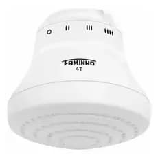 Ducha Elétrica Fame Faminho 4T 6800W 220V Branca com Chuveirinho e 4 Temperaturas