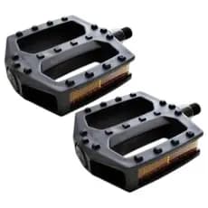 pedal rosca fina nylon c/ refletor bicicleta bike aro 20 24 26 mtb promoção
