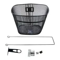 Cesta Grande de Transporte Cestinha Reforcada para Bicicleta Aro 24 e 26 Bike