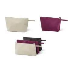 30 Unidades Necessaire De Nylon 600 com ziper reforçado Impermeável Linda
