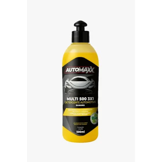Detergente Automotivo Multi 500 3 x 1  Fragrância Banana