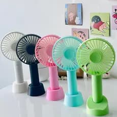 Mini Ventilador Recarregável USB Portátil De Mesa