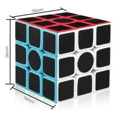 Cubo Mágico Profissional 3x3x3 Moyu Carbon Fibre Original Anti-stress Giro Rápido Speed Não Trava