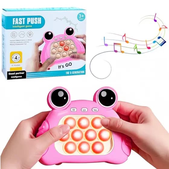 Pop-it Jogo Eletrônico Fidget Toy Sapinho