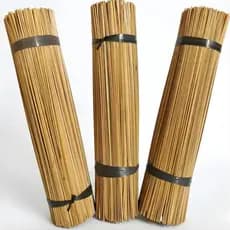 Kit Varetas de Bambu  70cm, 60cm, 55cm P/ Pipas, Gaiolas e Artesanato