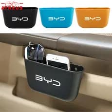 Lixeira de Carro BYD, Mini Lixeira Suspensa, Caixa de Armazenamento de Lixo, Organizador de Acessórios para BYD Dolphin