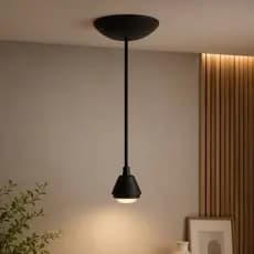 Kit Pendente E27 com Cabo PP e Canopla Teto | Soquete Decorativo para Lustre e Luminária