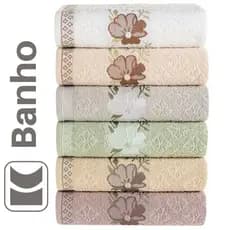 Toalha De Banho Karsten Yuna Algodão Toque Macio 70x135cm Ótima Absorção SoftMax 430g/m²