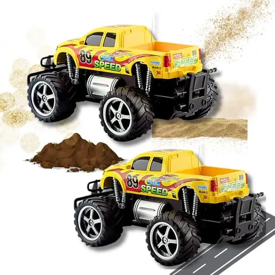 Carro Controle Remoto Caminhonete 4x4 Off Road Terrra Truck