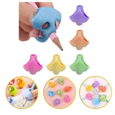 Adaptador De Lapis Infantil Corretor Escrita Caligrafia 6 Un