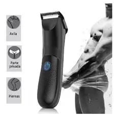 Barbeador Masculino Aparador De Barba Pelos Corporal Sem Fio Elétrico À Prova D'água Recarregável