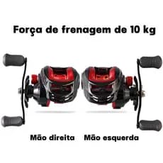 240Kg Carretilha De Pesca Com Marine Sports Pitching 7.2 : 1 Alta 10kg Max Molinete De Pesca Molinete Pesca Mulinete