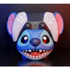 Suporte para Controle/Joystick PS4/PS5 Stitch impresso em 3D Alta Qualidade Decoração Setup Gamer