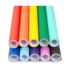 Papel Adesivo Autocolante 1Mt x 45 Cms Multiuso para Impressão Etiquetas Artesanato e Personalização Alta Fixação Fácil