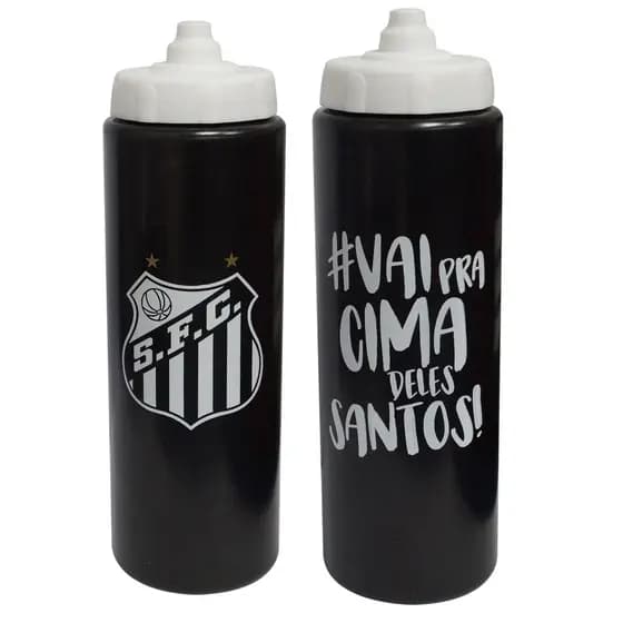 Squeeze Santos Plástico 800ml Oficial Automatico Clubes