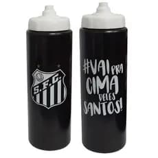 Squeeze Santos Plástico 800ml Oficial Automatico Clubes