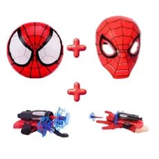 Kit Bola De Futebol Homem Aranha + Mascara Spider Man Avenge