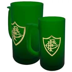 Caneca Chopp Personalizada Fluminense 500ml Acrílico Oficial Torcedor Top Presente Futebol