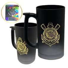 Caneca de Chopp Corinthians 500ml Copo Cerveja Timão Promoção