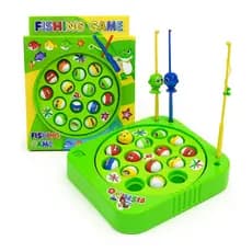 Jogo Pega Peixe A Pilha 15 Peixes Brinquedo Pesca Maluca Infantil