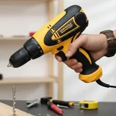 Parafusadeira Eletrica Furadeira Compacta 127V 350W Mandril Rapido Alta Precisao Profissional