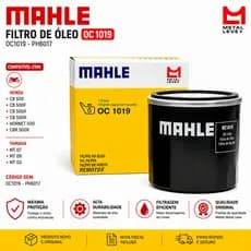 Filtro De Oleo Cb 500 Hornet Mt 07 Mt 09 Mt 03 Oc1019-Ph6017