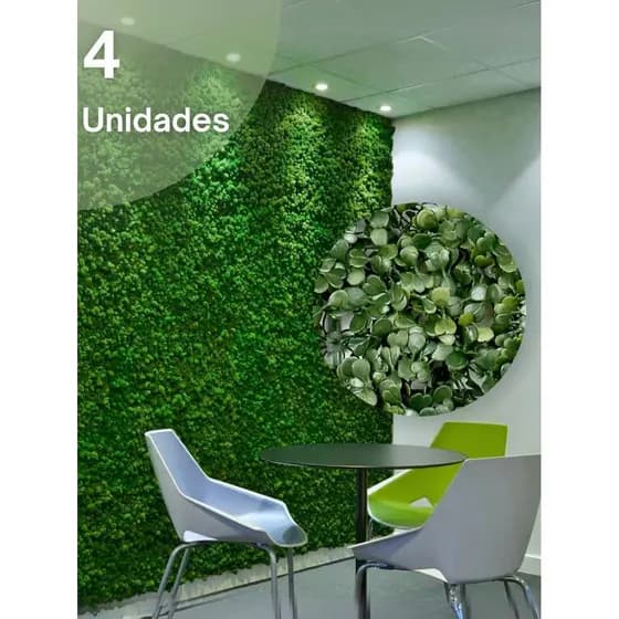 Placas de Jardim Vertical Buchinho Grama Artificial Parede Muro Inglês Vertical Cheio