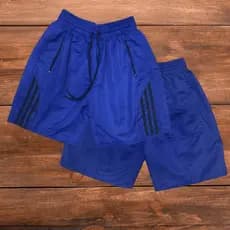 Bermuda Masculina Tactel com Listra Academia Praia Confortável Short Dry Fit com Cordão
