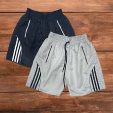 Kit 2 Short Masculino Tactel Dry Fit Academia Bermuda Casual Praia Macio Com Ziper e Bolso