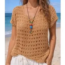 BLUSA DE CROCHÊ