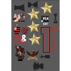 DTF TÊXTIL – 57 x 100cm | PERSONALIZAÇÃO TIME DO CORAÇÃO ⚽❤️