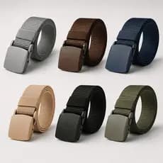 Cinto Tatico Militar Masculino Profissional Ajustável Fivela Metal Resistente Nylon
