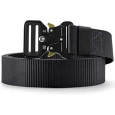 Cinto Tático Masculino Militar com Fivela Rápida Ajustável Antialérgico Resistente Leve