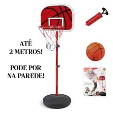 Basquete Completo Aro De Ferro com Rede para Cestas de Basquete Treinar ou Jogar Basquete